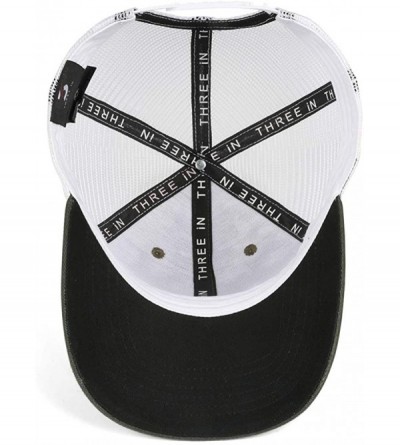Baseball Caps Snapback Mesh Baseball Cap Fashion Mesh Dad Hat Relaxed Fit Trucker Hats Unisex Adjustable - Army-green - CN18U...