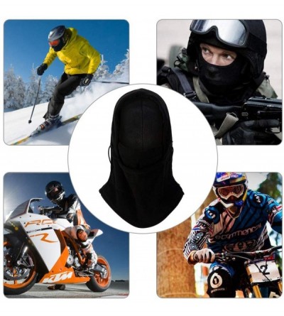 Balaclavas Balaclava Face Mask Men Women Winter Windproof Motorcycle Outdoors Ski Mask - Dark Green Balaclava_st2 - CM18ESG0T...