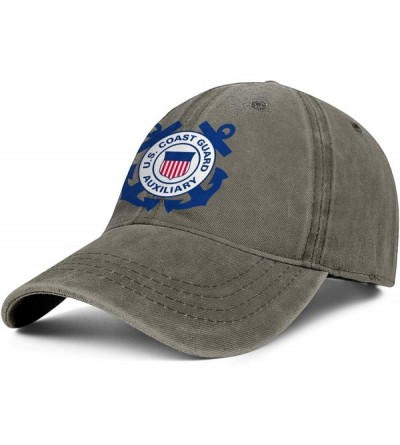 Baseball Caps Unisex Baseball Caps United States Coast Guard Auxiliary Popular Sun Hats - United States Coast-27 - CX18WQQGM4...