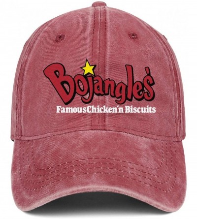 Baseball Caps Unisex Baseball Cap Printed Hat Denim Cap for Cycling - Bojangles' Famous Chicken-56 - CD193648LEQ $16.04