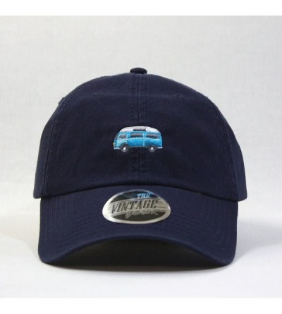 Baseball Caps Classic Washed Cotton Twill Low Profile Adjustable Baseball Cap - C Navy - C512L0OUEW5 $15.90