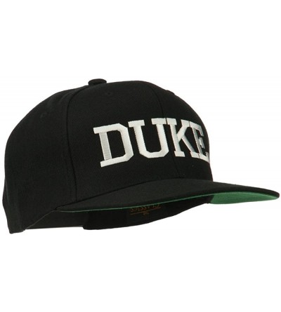 Baseball Caps Halloween Character Duke Embroidered Snapback Cap - Black - C811ONYR1U3 $20.30