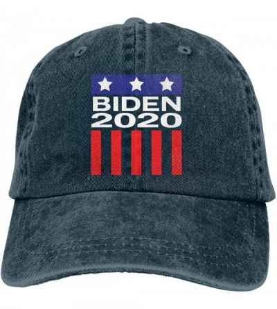 Cowboy Hats Joe Biden 2020 Fashion Adjustable Cowboy Cap Baseball Cap for Women and Men - Navy - CS18S8IW57K $16.20