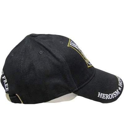 Baseball Caps Wounded Warrior Embroidered Low Profile Cap - CF11RMGU7GJ $11.32