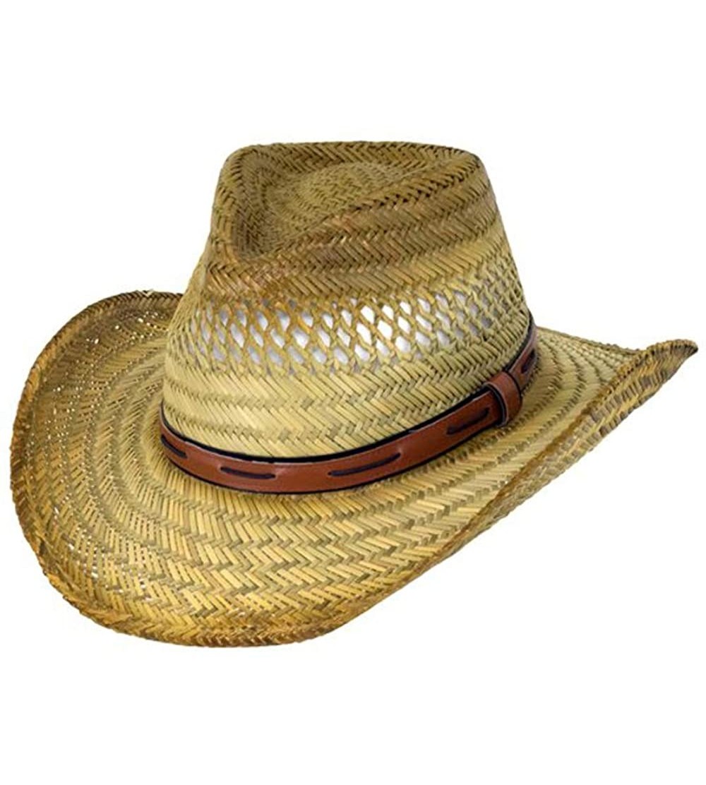 Cowboy Hats Chesapeake Hat - Tea - CD11HE0G7GR $69.50