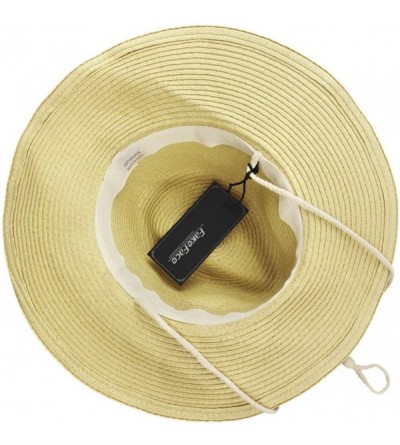 Cowboy Hats Foldable Classic Western Beach Sunshade - Beige - CV18DC6MYQ0 $13.07