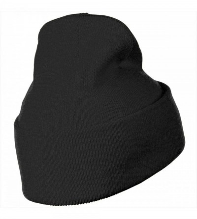 Skullies & Beanies Fashion Knit Cap for Mens and Womens- 100% Acrylic Acid Straight Outta Brooklyn Ski Cap - Black - CI18NQUQ...