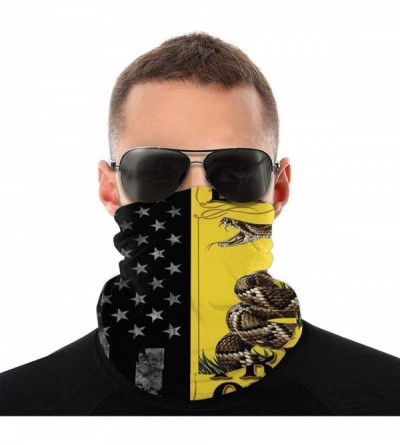 Balaclavas 3D Printed Multifunctional Scarf- Headwear- Balaclava- Neck Gaiter- Bandana - American Flag and Don't Tread on Me ...