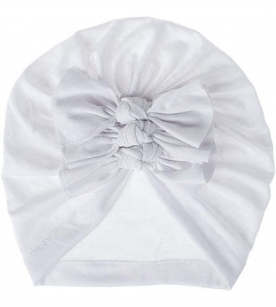 Bomber Hats Newsboy Bomber Bowknot Fashion - White - CK18A77G80G $20.11