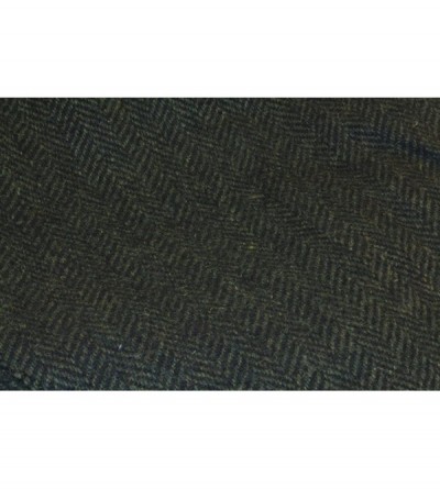 Newsboy Caps Irish Tweed Flat Cap Dark Green 100% Wool - CI18CI522C4 $39.31