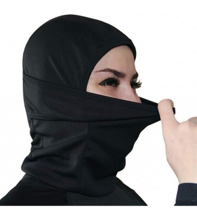 Balaclavas Balaclava Mask- Windproof Ski Face UV Protection Mask for Men Women - Gray - CF18T0OERZE $14.28