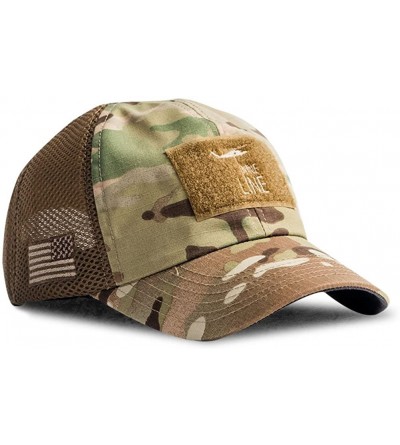 Baseball Caps American Made Mesh Back Hat Drop Line - Multicam - CM189K25NDN $73.47