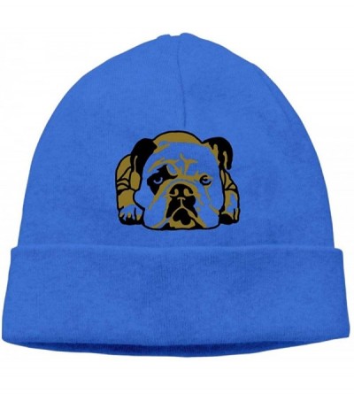 Skullies & Beanies Beanie Hat Skull Hats Winter Elastic English Bulldog Unisex - Royalblue - C118IU5GNEE $11.66
