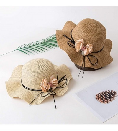 Sun Hats Women Summer Hat Cotton Linen Fisherman Cap Sunscreen Foldable Solid Color Beach Hat - Beige - CL18QY44HOO $12.05