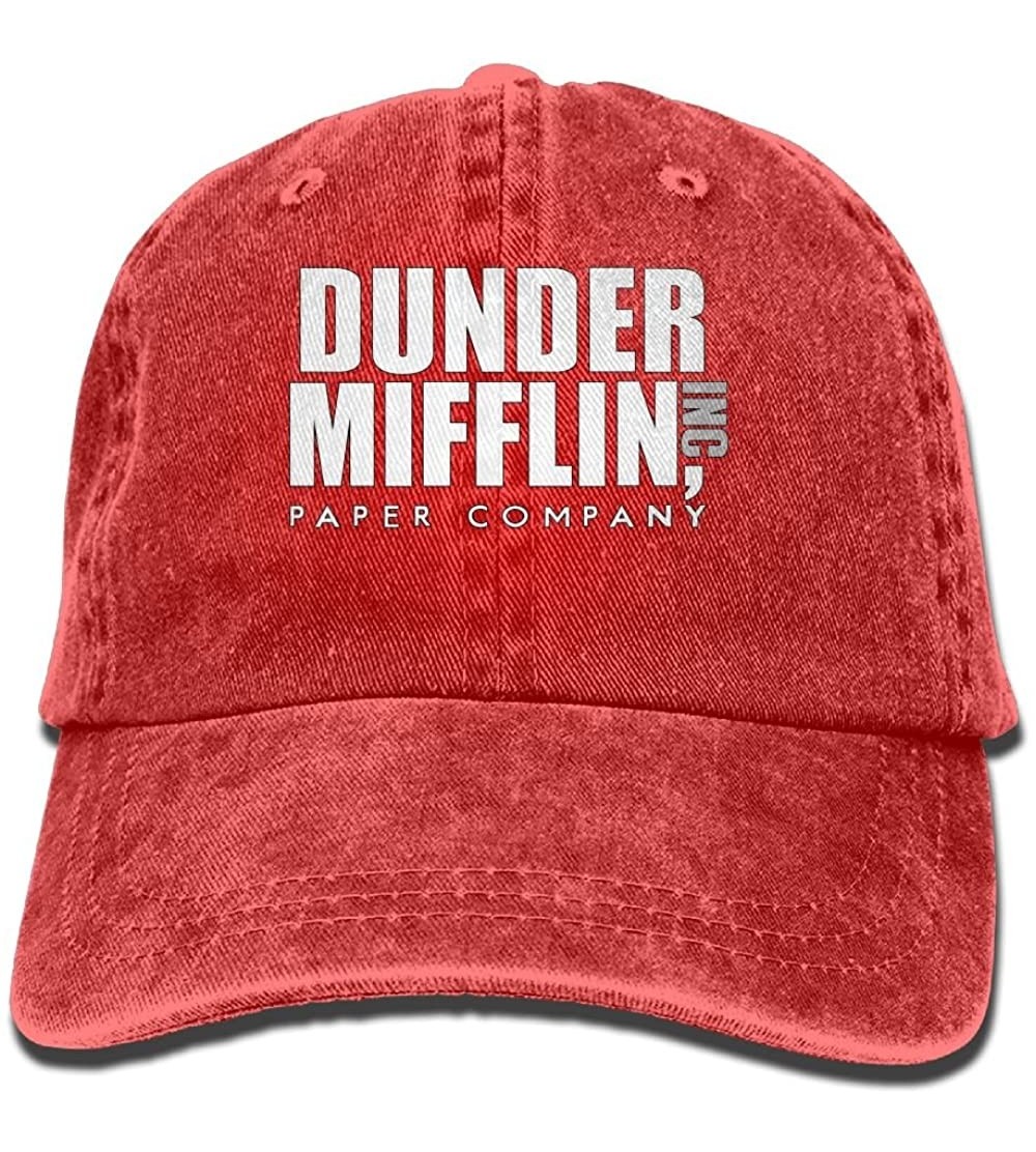 Cowboy Hats Top Quality Dunder Mifflin Classic Adjustable Sporting Hat For Running- Workouts and Outdoor Activities Ash - CG1...