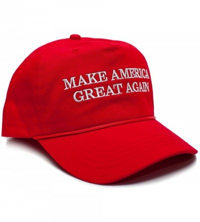Baseball Caps Make America Great Again Embroidered Donald Trump 2016 Cloth & Braid Hat (MAGA_RED) - CN1255565OL $23.13
