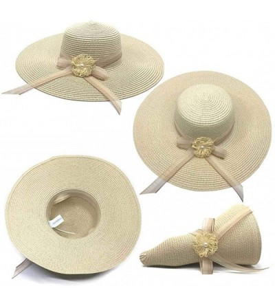 Sun Hats Sun Hat for Women Straw Summer Beach Wide Brim - Multi-07 - C118QNO49C4 $11.66