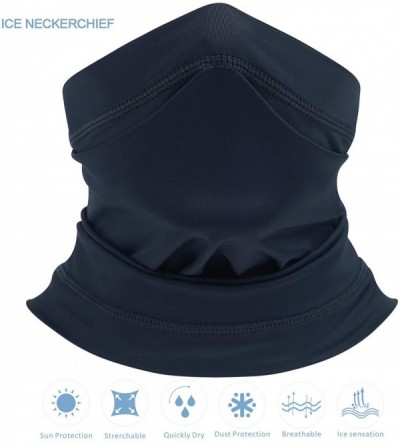 Balaclavas Protection Windproof Sunscreen Breathable - 1 Pack Nblue - CC1972SOK0T $13.43