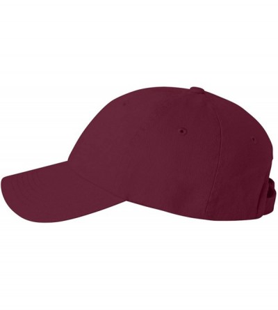 Baseball Caps Custom Dad Soft Hat Add Your Own Embroidered Logo Personalized Adjustable Cap - Maroon - CM1953WGHUE $28.28