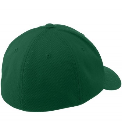 Baseball Caps Men's Flexfit Performance Solid Cap - Forest Green - C611QDSL2PR $16.92