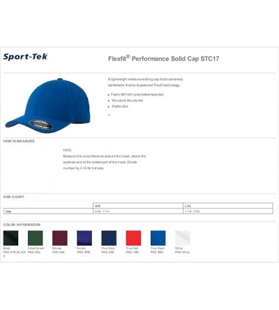 Baseball Caps Men's Flexfit Performance Solid Cap - Forest Green - C611QDSL2PR $16.92