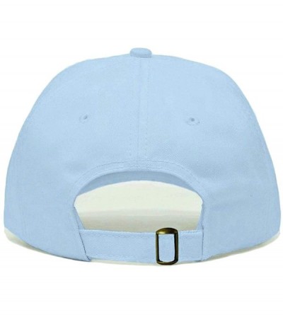 Baseball Caps Character Embroidered Baseball Unstructured Adjustable - Baby Blue - C218CHHESSD $21.55