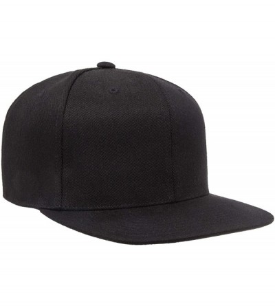 Baseball Caps Men's 110 Classic Snapback - Black - CX18H6RXKMG $12.53