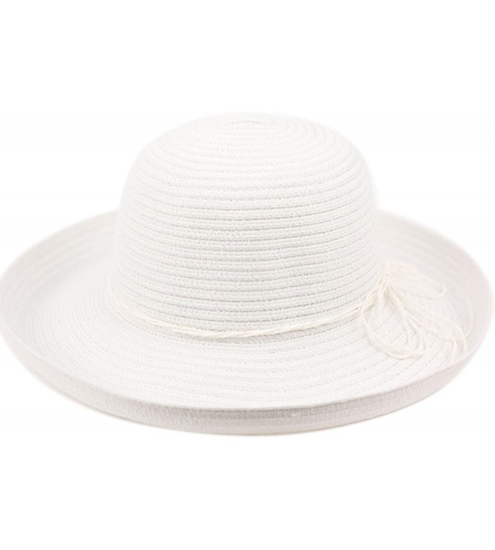 Sun Hats Women's Sydney Sun Hat- Packable - White - C8182KQQKWN $14.21