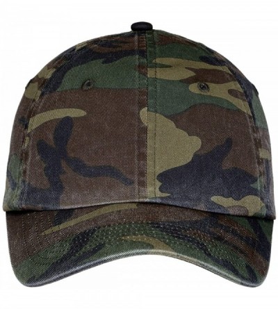 Baseball Caps Fashionable Camouflage Twill Cap - Military Camouflage - C518227CLEA $9.50