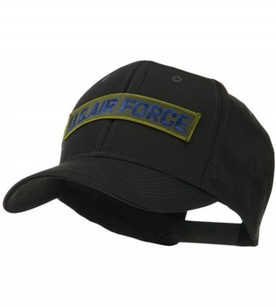 Baseball Caps Military Related Text Embroidered Patch Cap - Air Force - CP11FITU9WJ $18.39