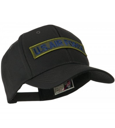 Baseball Caps Military Related Text Embroidered Patch Cap - Air Force - CP11FITU9WJ $18.39