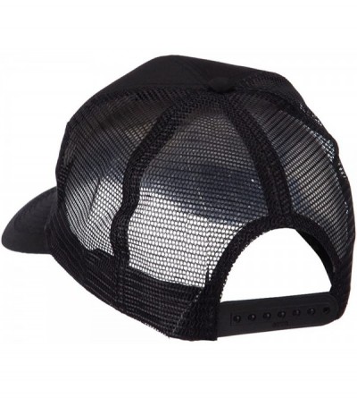 Baseball Caps Skull and Choppers Embroidered Military Patched Mesh Cap - Red - CT11FITPA8B $12.22
