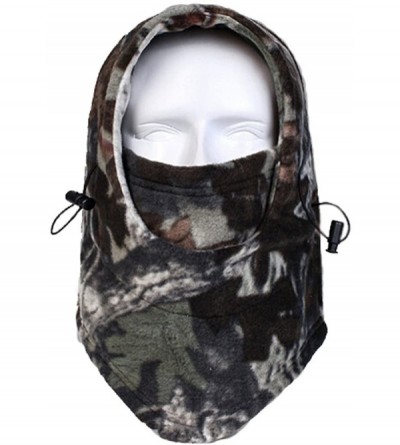 Balaclavas Fleece Ski Mask/Neck Warmer Gaiter/Face Scarf/Neck Cover/Face Mask Thermal Hood Mask - (Rz-016) - C118ITA4AL0 $21.47