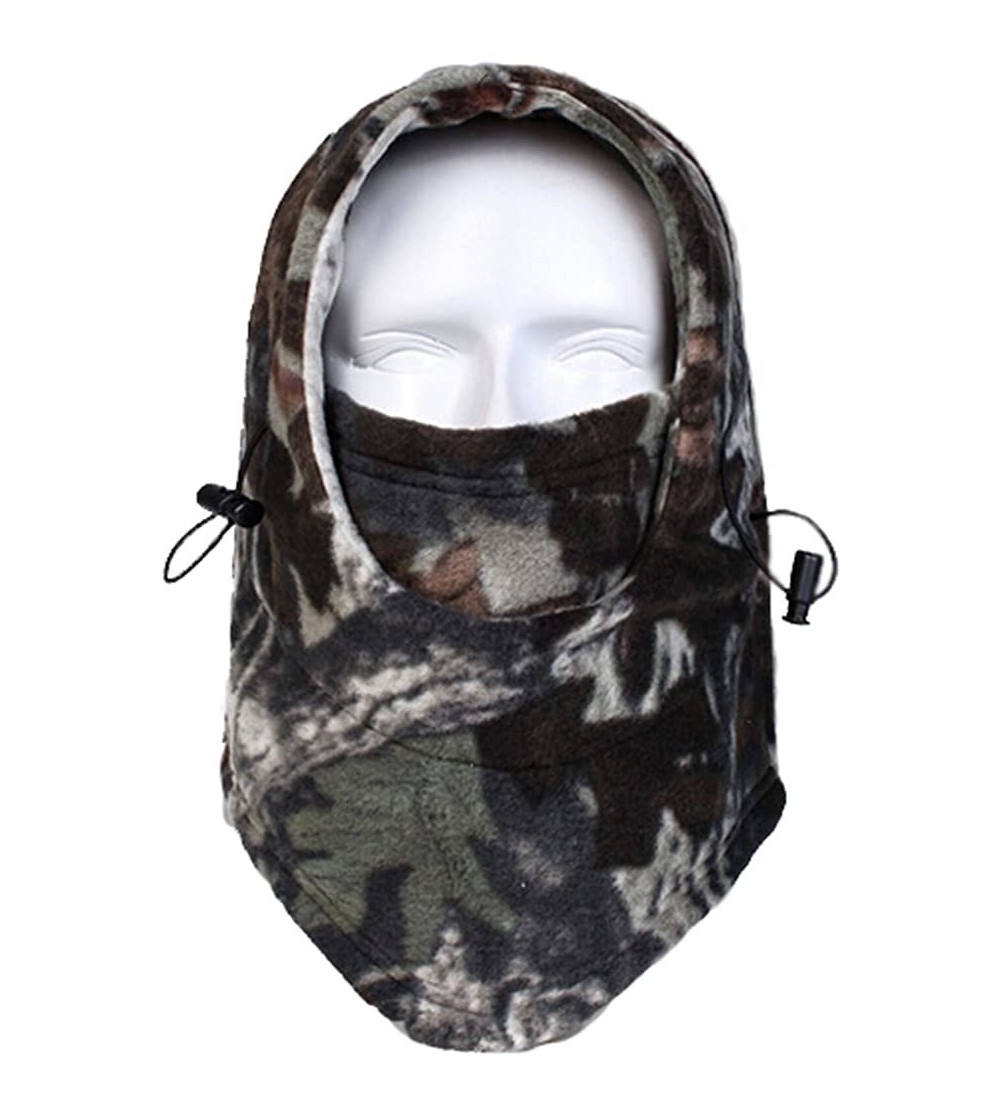 Balaclavas Fleece Ski Mask/Neck Warmer Gaiter/Face Scarf/Neck Cover/Face Mask Thermal Hood Mask - (Rz-016) - C118ITA4AL0 $11.90