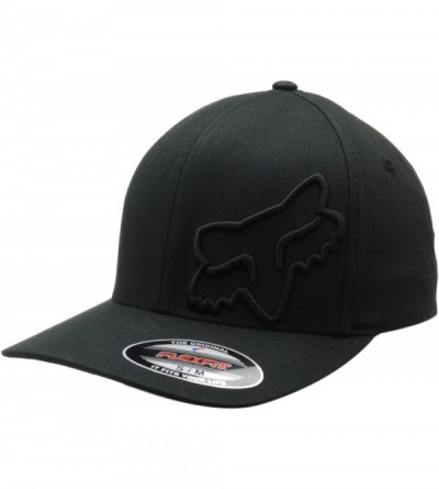 Baseball Caps Men's Flex 45 Flex-Fit Hat - Black - CR11U7K080R $22.12