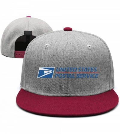Baseball Caps Mens Womens Fashion Adjustable Sun Baseball Hat for Men Trucker Cap for Women - Burgundy-4 - C818NUD4Q4I $33.91