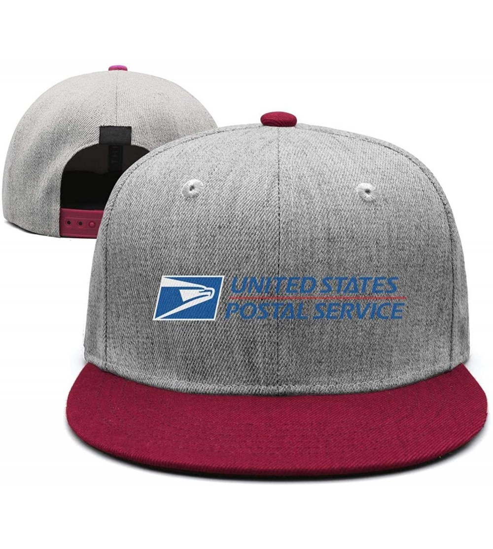 Baseball Caps Mens Womens Fashion Adjustable Sun Baseball Hat for Men Trucker Cap for Women - Burgundy-4 - C818NUD4Q4I $18.74