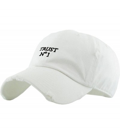 Baseball Caps Dad Hat Trust No One Hustle Savage Vibe Baseball Cap Adjustable Cotton Vintage - (5.1) White Trust No1 Vintage ...