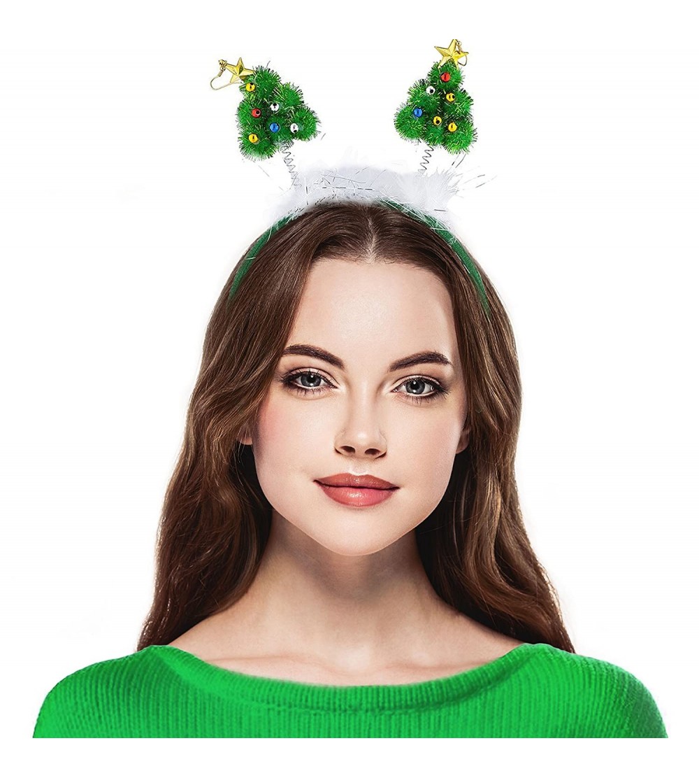 Headbands Green Festive Christmas Xmas Tree Star Antenna Headband - CU184EN34T4 $10.30