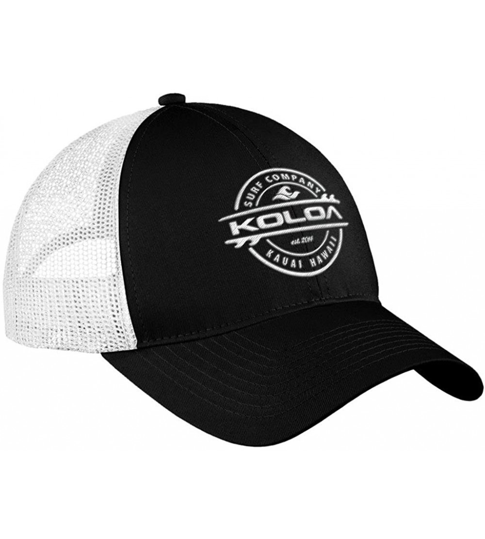 Baseball Caps Old School Curved Bill Mesh Snapback Hats - C717YOML4LC $19.36