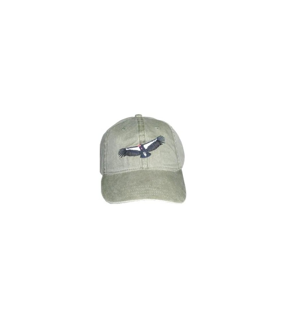 Baseball Caps California Condor Embroidered Cotton Cap - CO115DTZFE1 $17.67