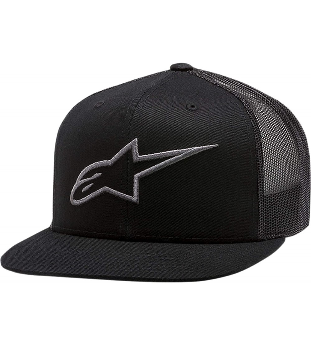 Baseball Caps Men's Corp Trucker Hat - Black/Charcoal - C71965G4IRL $21.81