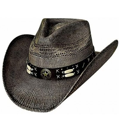 Cowboy Hats Desperado - Straw Cowboy Hat - C311YBU5GTH $46.69