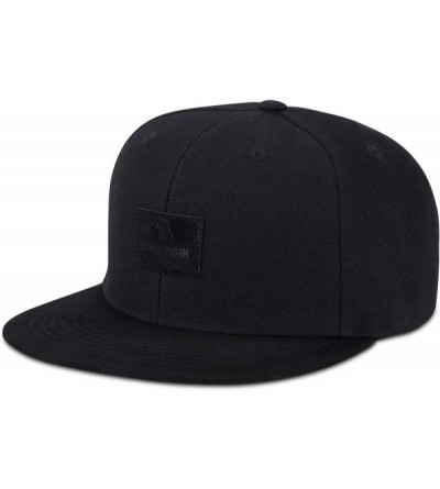 Baseball Caps Cap Men & Women Snapback Stylish Baseball Hat One Size Unisex - Black - CR18MCRG5O3 $16.00