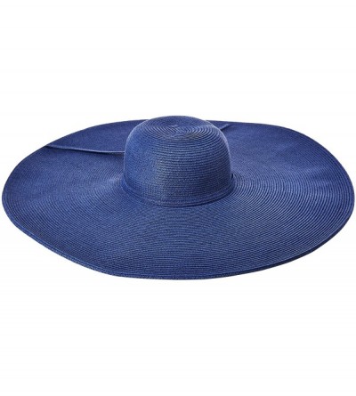 Sun Hats Women's Ultrabraid X Large Brim Hat - Cobalt - C11160BIKVL $38.85