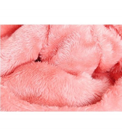Skullies & Beanies Womens Winter Beanie Hat Scarf Set Warm Fuzzy Knit Hat Neck Scarves - B-beige - CH18ZDQS52K $18.44