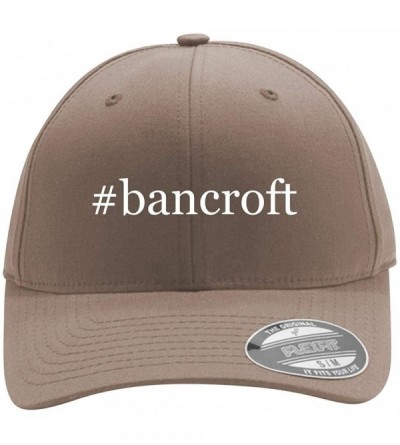 Baseball Caps Bancroft - Men's Hashtag Flexfit Baseball Cap Hat - Khaki - C618UAXM95I $23.22