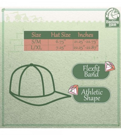 Baseball Caps Bancroft - Men's Hashtag Flexfit Baseball Cap Hat - Khaki - C618UAXM95I $23.22