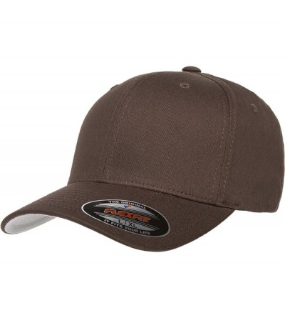 Baseball Caps Premium Original 5001 Cotton Hat - Brown - C811GXXCW1Z $19.07