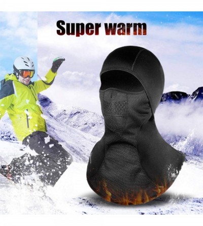 Balaclavas Thermal Balaclava Face Mask for Motorcycle Balaclava Ski Mask-Waterproof Windproof for Men- Women- Kids - CU18K4XH...